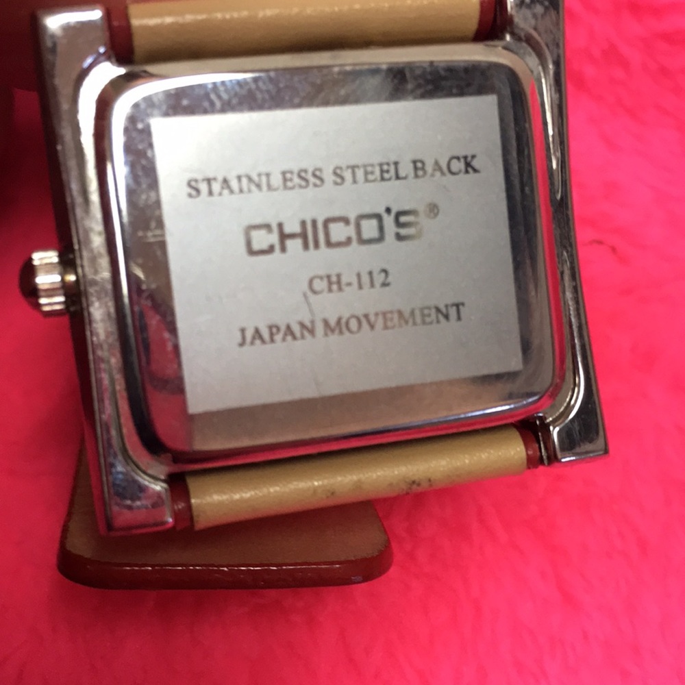 Ladies’ Chico’s Square-face Wristwatch (CH-112) “As Is” - Picture 7 of 8
